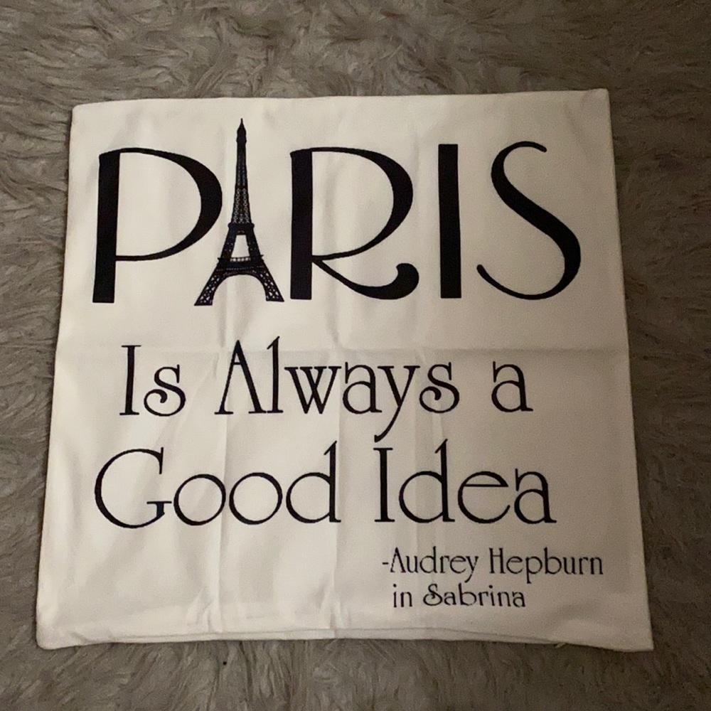 Paris Pillow Case